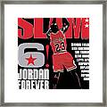 6! Jordan Forever Slam Cover Framed Print