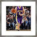 Los Angeles Lakers V Dallas Mavericks #6 Framed Print