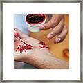 Special Effects Make-up #6 Framed Print