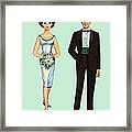 Wedding Couple #6 Framed Print