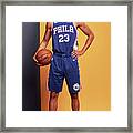 2018 Nba Rookie Photo Shoot #67 Framed Print