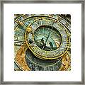 Astronomical Clock In Prague  #7 Framed Print