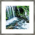 Cascading Water #7 Framed Print