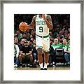 Charlotte Hornets V Boston Celtics Framed Print