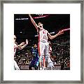 Charlotte Hornets V Detroit Pistons #7 Framed Print