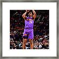 New Orleans Pelicans V Phoenix Suns #7 Framed Print