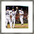 Oakland Athletics V Texas Rangers #7 Framed Print