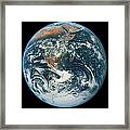 Planet Earth Viewed From Space #7 Framed Print