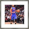 Detroit Pistons V La Clippers #8 Framed Print