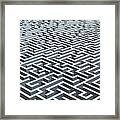 Maze, Artwork #8 Framed Print