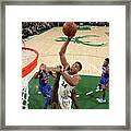 New York Knicks V Milwaukee Bucks Framed Print