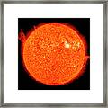 Solar Activity On The Sun #8 Framed Print