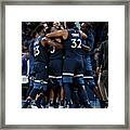 Minnesota Timberwolves V Oklahoma City #9 Framed Print