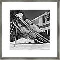 New England Skiing Framed Print