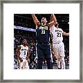 New Orleans Pelicans V Denver Nuggets Framed Print