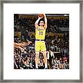 San Antonio Spurs V Los Angeles Lakers Framed Print