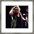 Steven Tyler & Aerosmith #9 Framed Print