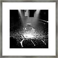 A Boxing Crowd At Madison Square Framed Print