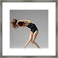 A Dancer In Pointe Framed Print