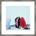 A Day At The Race Framed Print