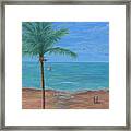 A Day In Paradise Framed Print