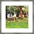 A House In The Country #11 Framed Print