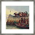 A Lost Cause The Flight Of James Ii Framed Print