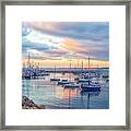 A Monterey Sunset Framed Print
