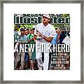A New Folk Hero Bubba Watson Wins The Masters Sports Illustrated Cover Framed Print
