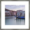 A Venice Evening Framed Print