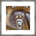 Abandoned House Staircase Framed Print
