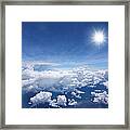 Above The Clouds 2 Framed Print