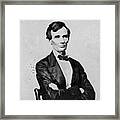 Abraham Lincoln, Candidate For U.s. President Framed Print