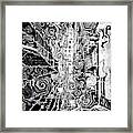 Abstract City Structures Framed Print