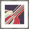 Abstract Colorful Shape Background Framed Print