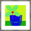 Abstract Floral Art 496 Framed Print