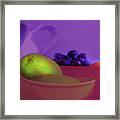 Abstract Fruit Art  109 Framed Print