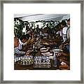 Acapulco Lunch Framed Print