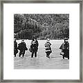 Actresses On Way To Klondike Gold Framed Print