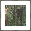 Adam And Eve 1909 Framed Print