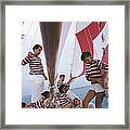 Adriatic Sailors Framed Print