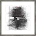 Aer Lingus Airbus A320-214 Painting Framed Print