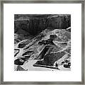 Aerial Of Valley Of The Kings Framed Print