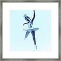 African American Ballet Dancer Framed Print