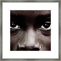 African Framed Print