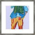 African Rythm Framed Print