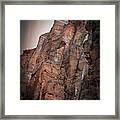 Aged Mix Zion National Park Framed Print