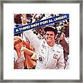 Al Unser, 1978 Indy 500 Sports Illustrated Cover Framed Print