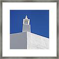 Algarvian Chimney Jewel On Jewel-toned Sky Framed Print