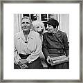 Alice B. Toklas And Gertrude Stein Framed Print